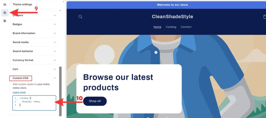 How to Hide Prices and Add-to-Cart Buttons by Customizing CSS Code?