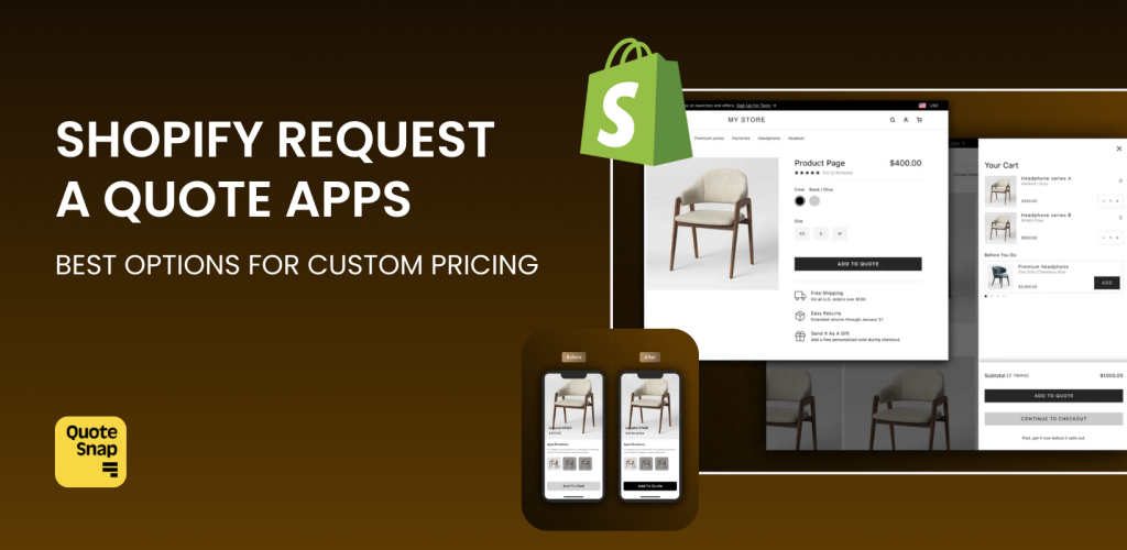 Shopify Request a Quote Apps