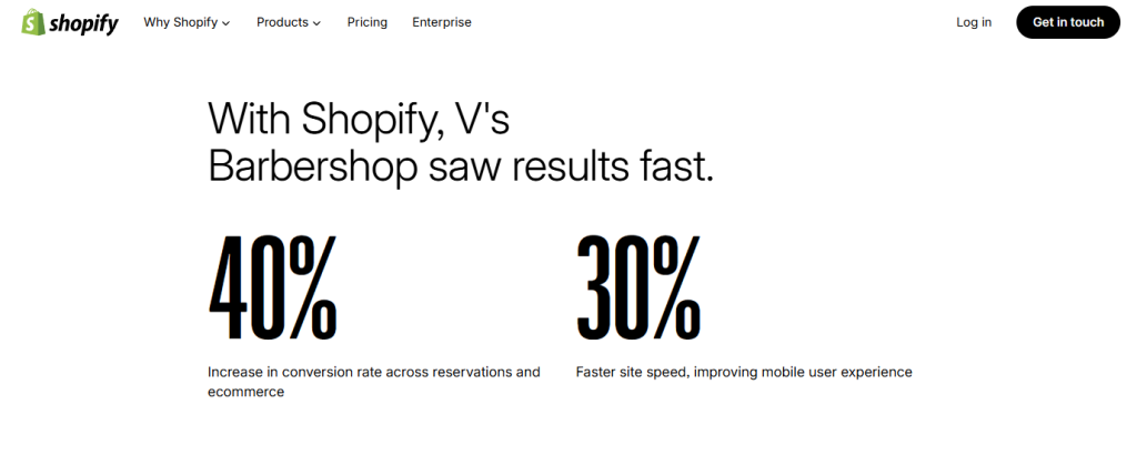 V’s Barbershop offers both in-person barbering services and product sale