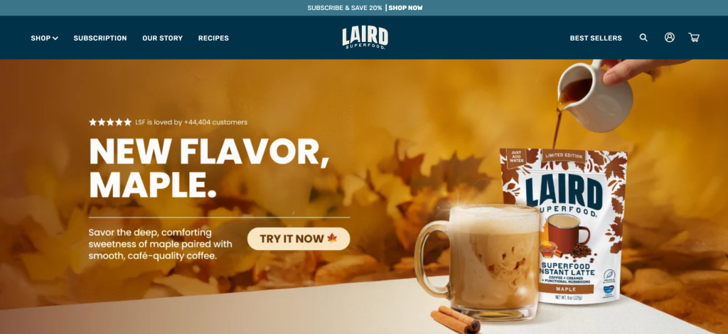 Shopify B2B Examples of Success laird