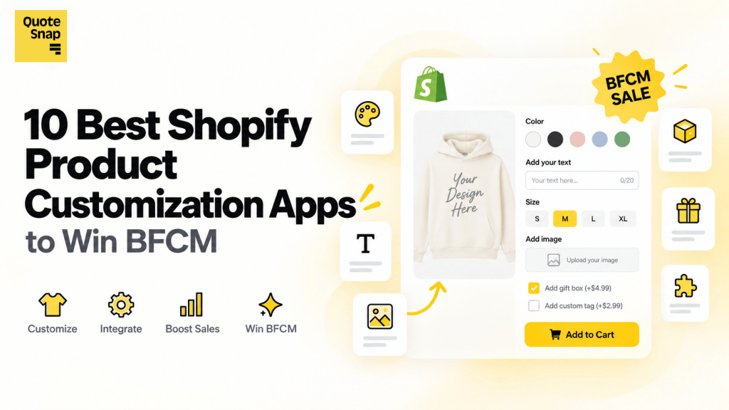 Best Shopify Product Customization Apps